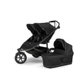 Thule - Passeggino doppio fratellare Thule Urban Glide 3 Double + navicella con adattatore