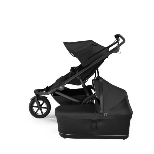 Thule - Passeggino doppio fratellare Thule Urban Glide 3 Double + navicella con adattatore