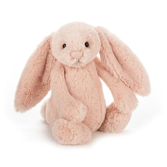 Jellycat - Peluche morbido Coniglio Rosa Blush - Taglie Jellycat: M