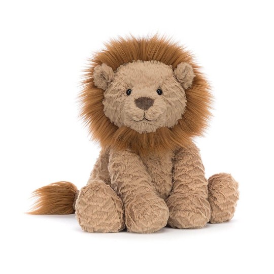 Jellycat - Peluche morbido Leone impacciato