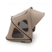 Bugaboo - Cappottina Breezy per Bugaboo Dragonfly - Traspirante e con zanzariera - Colori Bugaboo: Dune Taupe