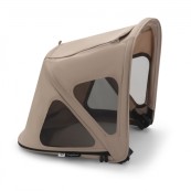 Bugaboo - Cappottina Breezy per Bugaboo Fox 5 e Cameleon 3 - Adatta per navicella e passeggino - Colori Bugaboo: Desert Taupe