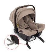 Nuna - Seggiolino Pipa Urbn - con innovativo sistema ISOFIX integrato! - Colore Nuna: Cedar