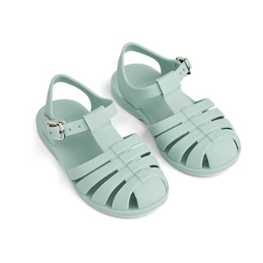 Liewood - Sandali da mare da bagno con cinturino - Bre Sandals - Flessibile e resistente - Taglia Scarpe: 19, Colore Liewood: Ice Blue