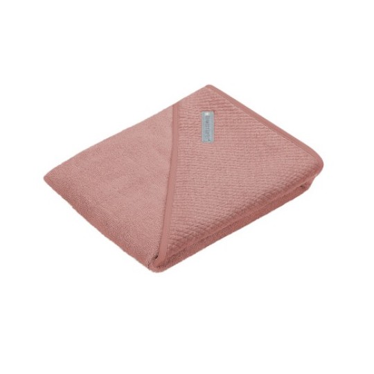 Baby Nest - Accappatoio a triangolo in cotone - 100x100cm - Colori Baby Nest: Berry