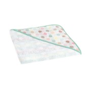 Baby Nest - Accappatoio a triangolo in cotone - 80x80cm - Colori Baby Nest: Dots Color