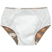 Lässig - Costume contenitivo tg. S (3-6 mesi) - Colori Lässig: Wild Cats Choco