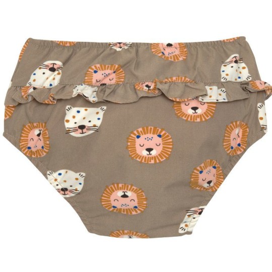 Lässig - Costume contenitivo tg. S (3-6 mesi) - Colori Lässig: Wild Cats Choco