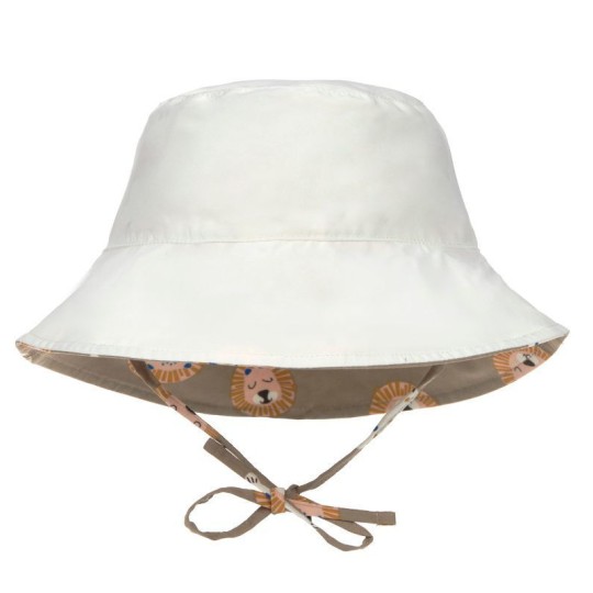 Lässig - Cappello Reversibile 50+UV tg. S (3-6 mesi) - Colori Lässig: Wild Cats Choco