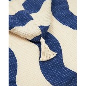 Nobodinoz - Poncho da Bagno Portofino - Cotone Bio - Taglia: 6-9 anni, Colori Nobodinoz: Blue