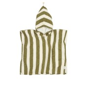 Nobodinoz - Poncho da Bagno Portofino - Cotone Bio - Taglia: 1-3 anni, Colori Nobodinoz: Pistacchio