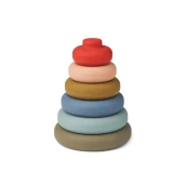 Liewood - Torre in silicone Dag - da impilare - Colore Liewood: Multi Mix