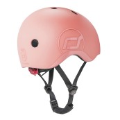 Scoot & Ride - Casco con chiusura magnetica - Taglia: S-M (51-55cm), Colore: Peach