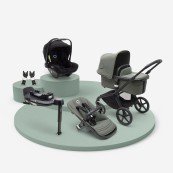 Bugaboo - Passeggino trio Fox5 con ovetto e base rotante