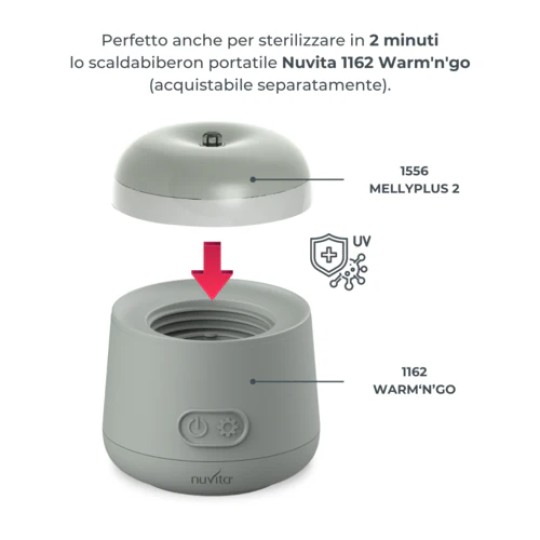 Nuvita - Sterilizzatore Portatile MellyPlus a Raggi UV