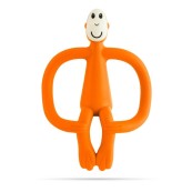 Matchstick Monkey - Massaggiagengive scimietta in silicone - Colore: Arancione