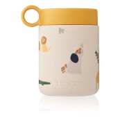 Liewood - Thermos Pappa Kian - con copertura in silicone - Colore Liewood: All together / Sandy
