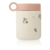 Liewood - Thermos Pappa Kian - con copertura in silicone - Colore Liewood: Peach / Sea Shell