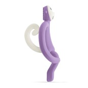 Matchstick Monkey - Massaggiagengive scimietta in silicone - Colore: Lilla