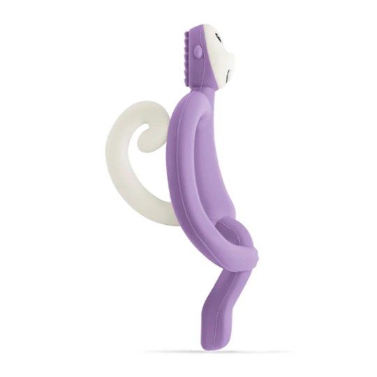 Matchstick Monkey - Massaggiagengive scimietta in silicone - Colore: Lilla