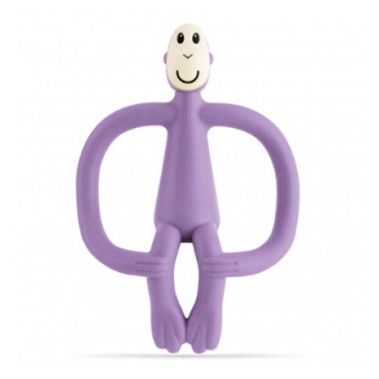 Matchstick Monkey - Massaggiagengive scimietta in silicone - Colore: Lilla