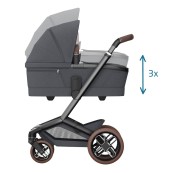 Maxi Cosi - Duo Fame passeggino e navicella - Massimo comfort per bambini e genitori - Colore Maxi - Cosi: Twillic Graphite