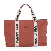 Chilhome - Family Bag Borsa Weekend - 55x18x40 cm - Colori Childhome: Tela Terracotta