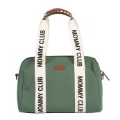 Childhome - Borsa Cambio Mommy Club Signature - Include Fasciatoio Portatile - Colori Childhome: Verde