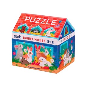 Crocodile Creek - Puzzle 50 pezzi - con scatola a casetta