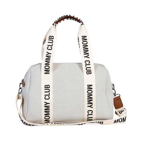 Childhome - Borsa Cambio Mommy Club Signature - Include Fasciatoio Portatile - Colori Childhome: Bianco