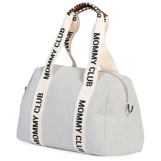 Childhome - Borsa Cambio Mommy Club Signature - Include Fasciatoio Portatile - Colori Childhome: Bianco