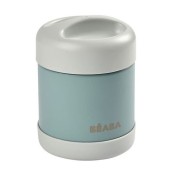 Bèaba - Thermos Portapappa termico 300ml - in acciaio inox - Colore: Azzurro