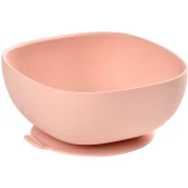 Beaba - Ciotola in silicone con ventosa - Colore: Rosa