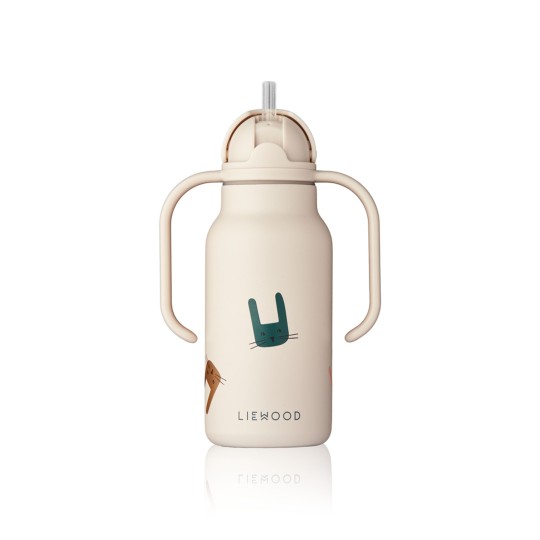 Liewood - Bottiglia termica in acciaio Kimmie 250ml - Colore Liewood: Bunny / Sandy