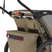 Thule - Rimorchio multi sportivo Thule Cross 2 - Colore Thule: Faded Khaki, Versione Thule: Doppio