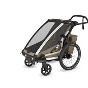 Thule - Rimorchio multi sportivo Thule Cross 2 - Colore Thule: Faded Khaki, Versione Thule: Singolo