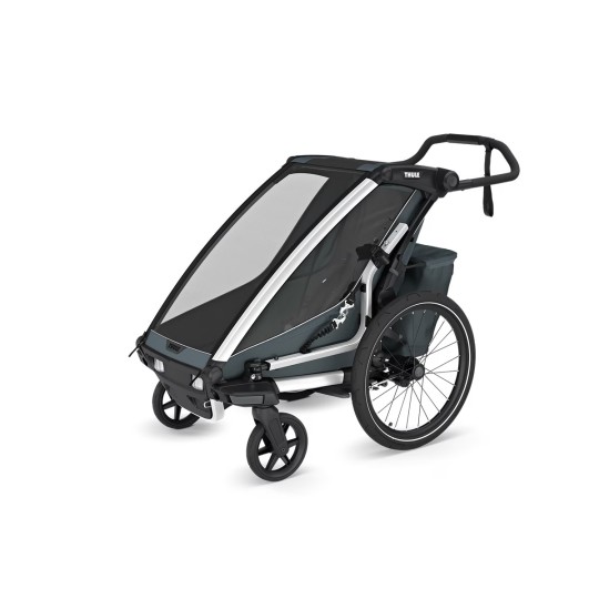 Thule - Rimorchio multi sportivo Thule Cross 2 - Colore Thule: Dark Slate, Versione Thule: Singolo