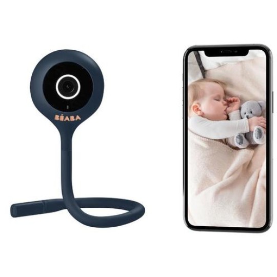 Beaba - Video Baby Monitor Zen Connet - Agganciala dove vuoi - Colore: Blu