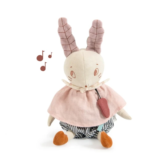 Moulin Roty - Peluche musicale carillon Coniglio