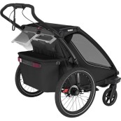 Thule - Rimorchio multi sportivo Thule Sport 2 - Colore Thule: Black, Versione Thule: Singolo