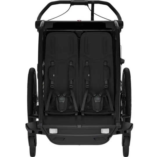 Thule - Rimorchio multi sportivo Thule Sport 2 - Colore Thule: Black, Versione Thule: Doppio