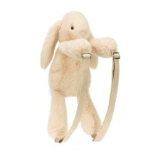 Jellycat - Zaino a Peluche Coniglio smudge