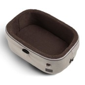 Tavo Pets - Seggiolino auto per animali Maeve - Versione Tavo Pets: Small Flex - Fino a 12kg, Colore Tavo Pets: Fawn