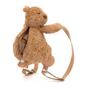 Jellycat - Zaino a peluche Orso Bartolomeo