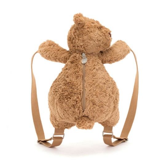 Jellycat - Zaino a peluche Orso Bartolomeo