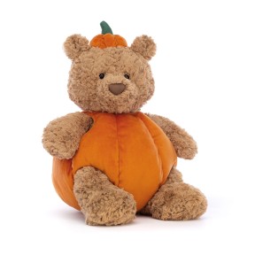 Jellycat - Peluche morbido Orso Bartolomeo Zucca