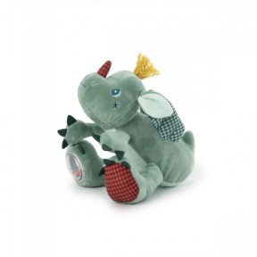 Lilliputiens - Peluche morbido drago sonoro