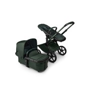 Bugaboo - Passeggino Duo Fox 5 Noir Limited Edition - Passeggino e navicella - Colori Bugaboo: Midnight Green - Noir Limited Edition