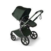 Bugaboo - Passeggino Duo Fox 5 Noir Limited Edition - Passeggino e navicella - Colori Bugaboo: Midnight Green - Noir Limited Edition