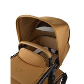 Bugaboo - Passeggino Duo Fox 5 Noir Limited Edition - Passeggino e navicella - Colori Bugaboo: Amber Glow - Noir Limited Edition